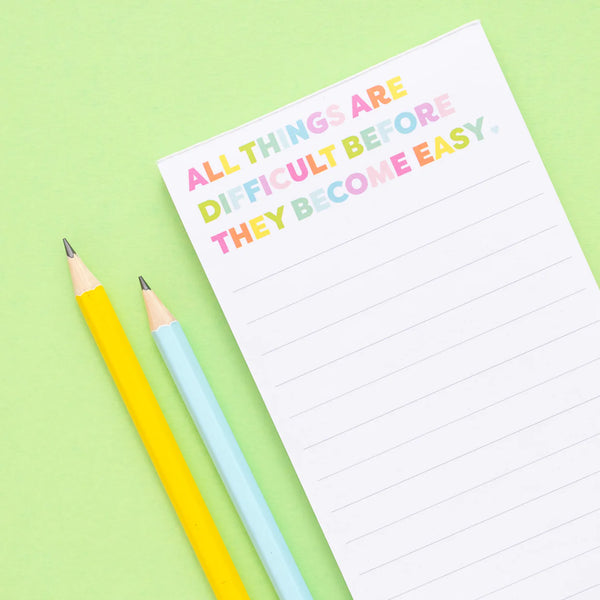 All Things List Pad J A Whitney all-things-list-pad-j-a-whitney