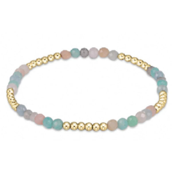 AMAZONITE BLISSFUL PATTERN 2.5MM BEAD BRACELET main image 0