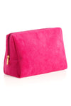 Fuchsia Terry Zip Pouch - Personalization Included