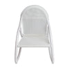 White Mesh Rocking Chair - Personalization Available