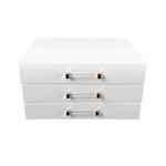 White Kendall Jewelry Box - Personalization Temporarily Unavailable (see description for details)