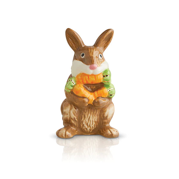 Nora Fleming Mini Funny Bunny (brown bunny)