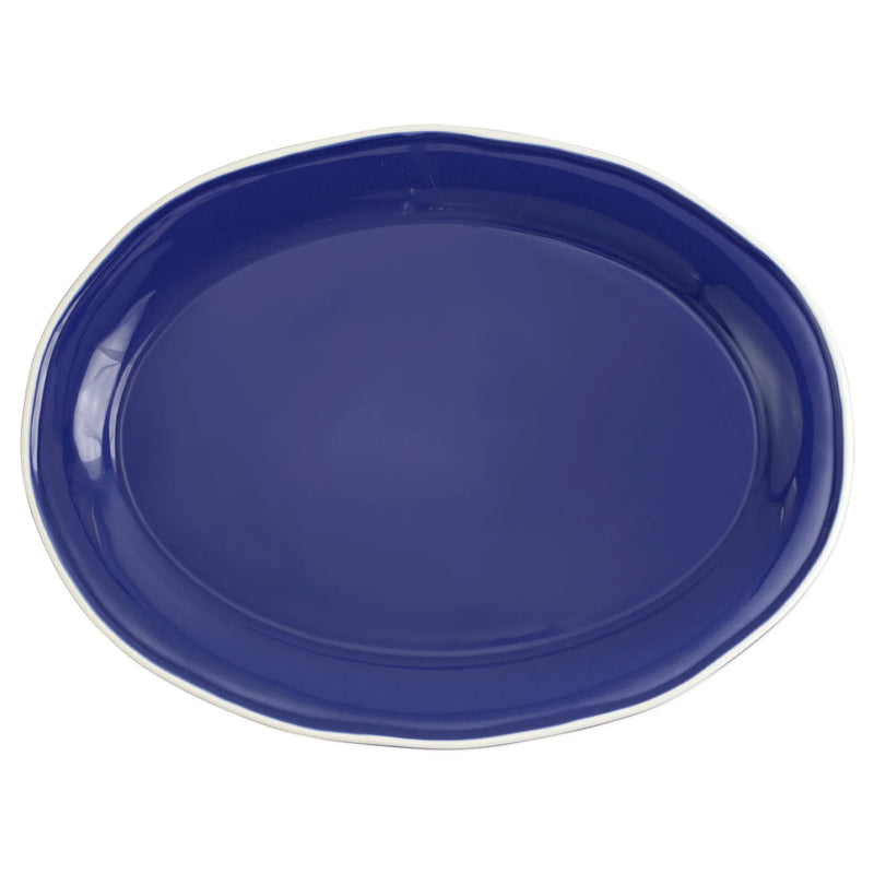Oval Platter - Vietri Chroma Blue