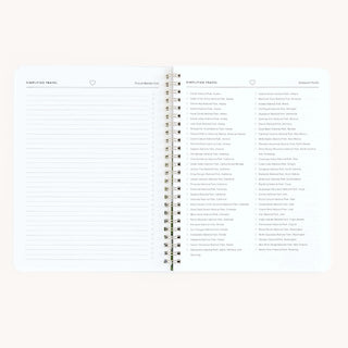 Travel Planning Workbook - J.A. Whitney
