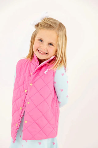 The Beaufort Bonnet Company - Vaughn Vest - Winter Park Pink