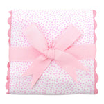 Pink Lullaby Fancy Fabric Burp (Personalization Included)