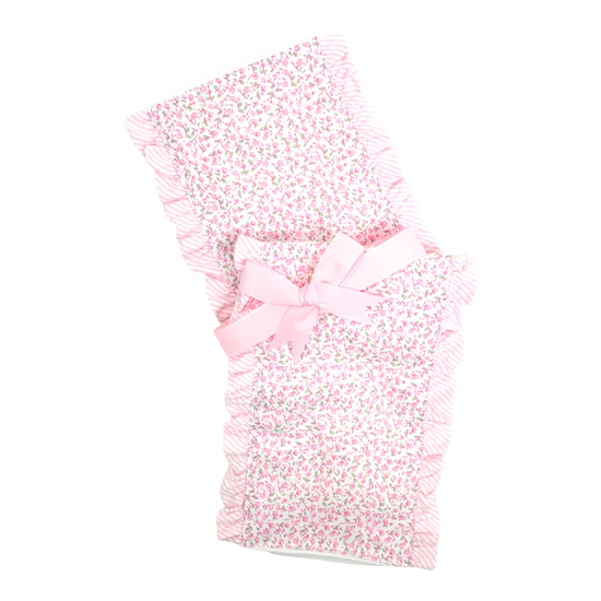 Ballet Fancy Fabric Burp (Personalization Included)