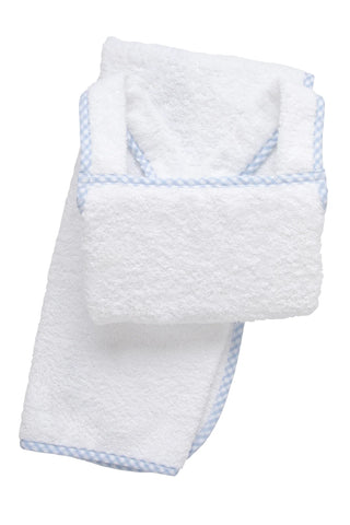 Blue Check Bath Buddy Apron (Personalization Included)