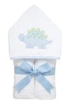 Blue Dino Everykid Towel (Personalization Included)
