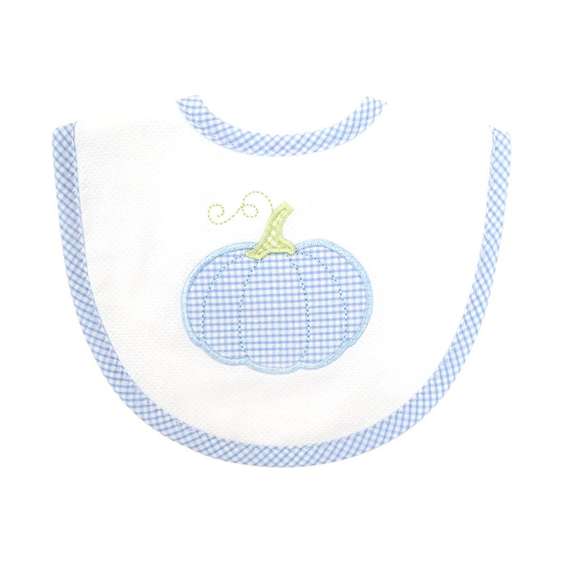 Blue Pumpkin Bib (Personalization Included)