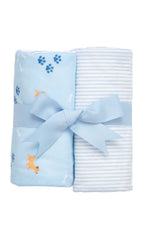 Blue Lab Puppy Set of 2 Burps (Personalization Included)