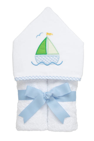 Sailboat Everykid Towel (Personalization Included) - J.A. Whitney