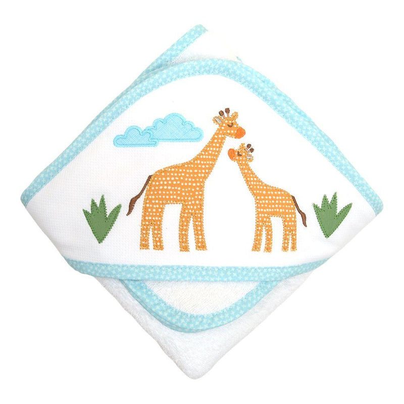 Giraffe Box Hooded Towel Set (Personalization Included)