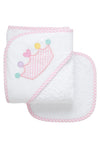 Princess Box Hooded Towel Set (Personalization Included)