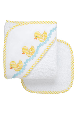Duck Box Hooded Towel Set (Personalization Included)