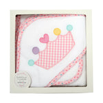 Princess Box Hooded Towel Set (Personalization Included)