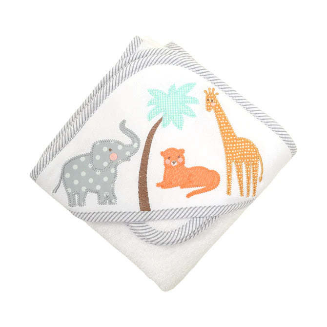 Safari Box Hooded Towel Set (Personalization Included)