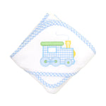 Train Box Hooded Towel Set (Personalization Included)