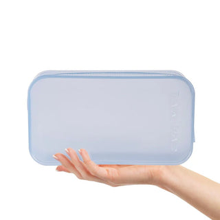 Carolina Blue Jelly Make Up Bag - J.A. Whitney
