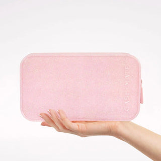 Ballet Pink Twinkle Jelly Make Up Bag - J.A. Whitney