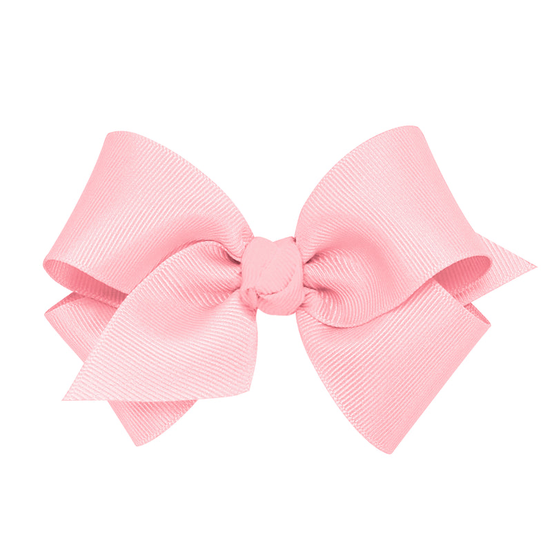 Small Light Pink Bow w/ Knot Wrap