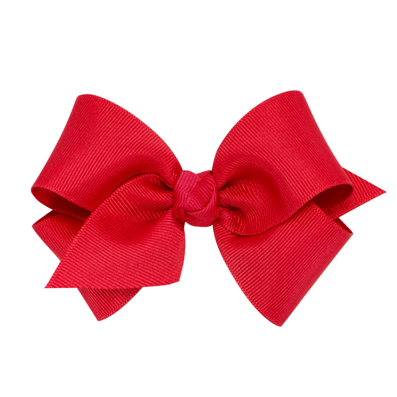Small Red Bow w/ Knot Wrap