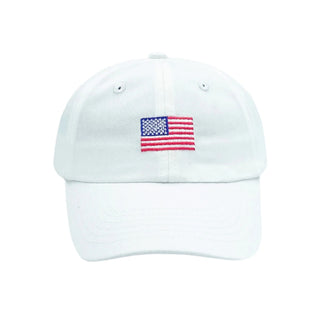 American Flag Baseball Hat by Bits & Bows