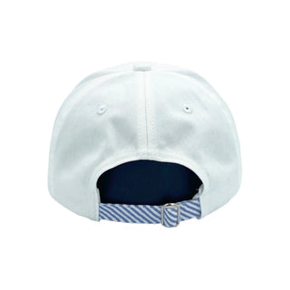 American Flag Baseball Hat by Bits & Bows — back view