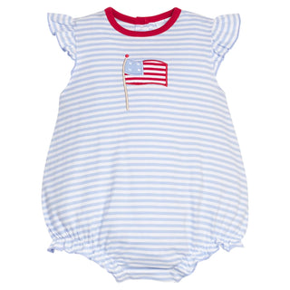Little English Flag Applique Tilly Bubble