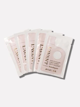 Blushed Bergamot Laundry Detergent Travel Pack (Set of 5)