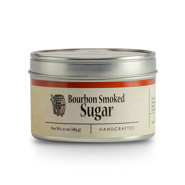 Bourbon Smoked Sugar 10oz Tin