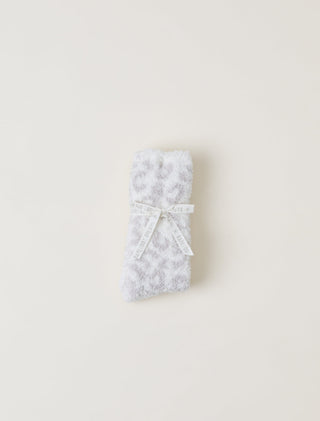 CozyChic Barefoot In The Wild Socks - Cream/Stone