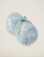 Blue / White CozyChic Dream Receiving Blanket