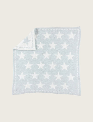 Blue and White CozyChic Dream Receiving Blanket by Barefoot Dreams