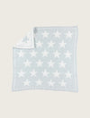 Blue / White CozyChic Dream Receiving Blanket