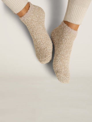 CozyChic 2 Pair Tennis Socks - Stone Multi
