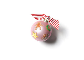 Frosted Christmas Cookies Glass Ornament - Personalization Included - J.A. Whitney