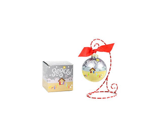 Rejoice Nativity Glass Ornament - Personalization Included - J.A. Whitney