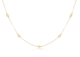 15" Choker Simplicity Chain Gold - Classic 4mm Gold - J.A. Whitney