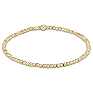 Classic Gold 2.5mm Bracelet