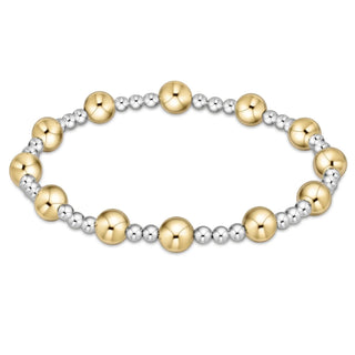 Sincerity Mixed Metal 6mm Bracelet by enewton