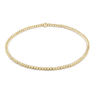 Classic Gold 2mm Bracelet