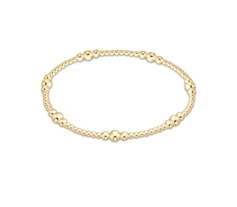Classic Gold Purpose 4mm Bead Bracelet
