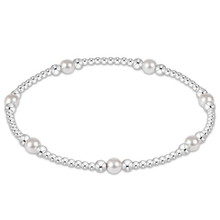 Purpose Pearl 4mm Sterling Bracelet - J.A. Whitney