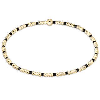 Gameday Hope Sincerity 2mm Bracelet - Onyx - J.A. Whitney