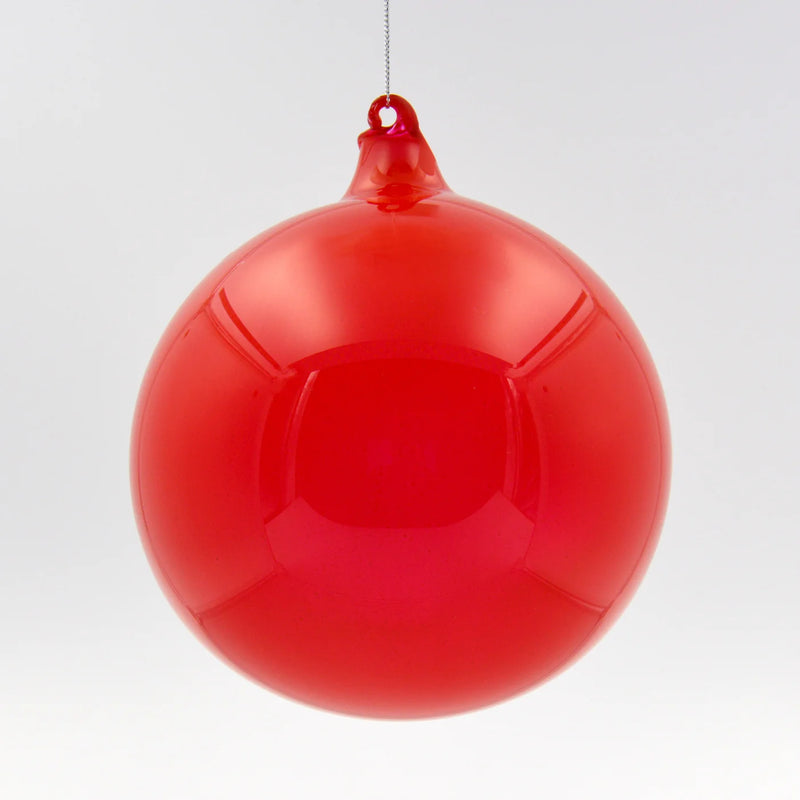 150MM Candy Apple Bubblegum Glass Ball Ornament