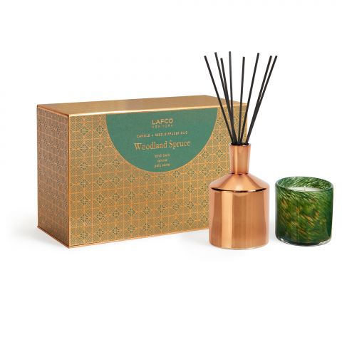 Woodland Spruce Candle & Diffuser Duo