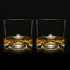 Fuji Crystal Whiskey Glasses Set Of 2