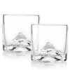 Fuji Crystal Whiskey Glasses Set Of 2