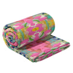 Pink Paradise Fleece Blanket